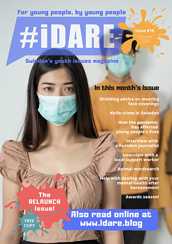 #iDare Magasine issue 16, youth project, writing