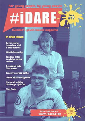 #iDare Magazine issue 17, youth project, writing