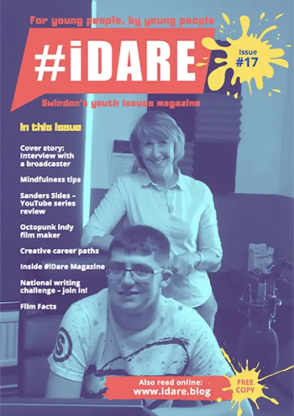 #idare magazine and blog was produced by the Platform Project Swindon students – young people with austism, neurodivergent and mental health diagnosis. Project leader: writing and grpahic design, transferable skills and confidence building, NEETS